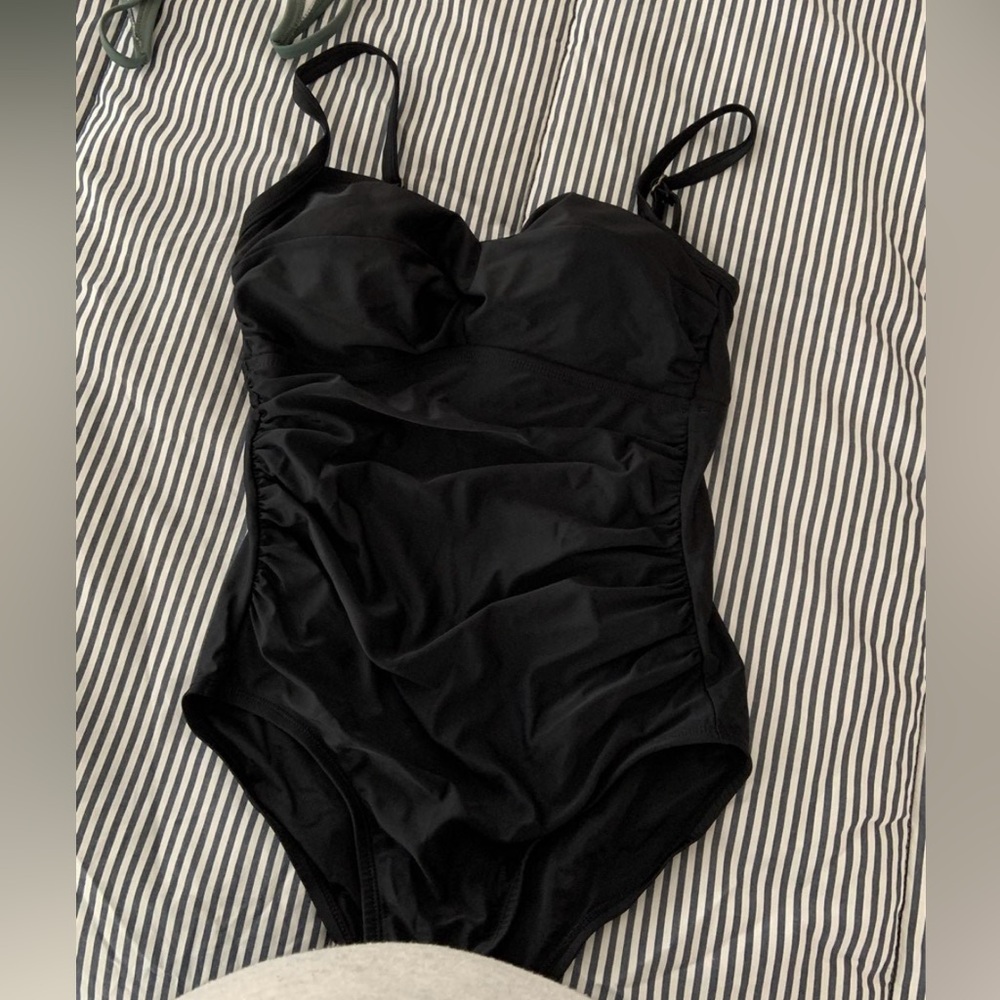 One piece maternity swimsuit